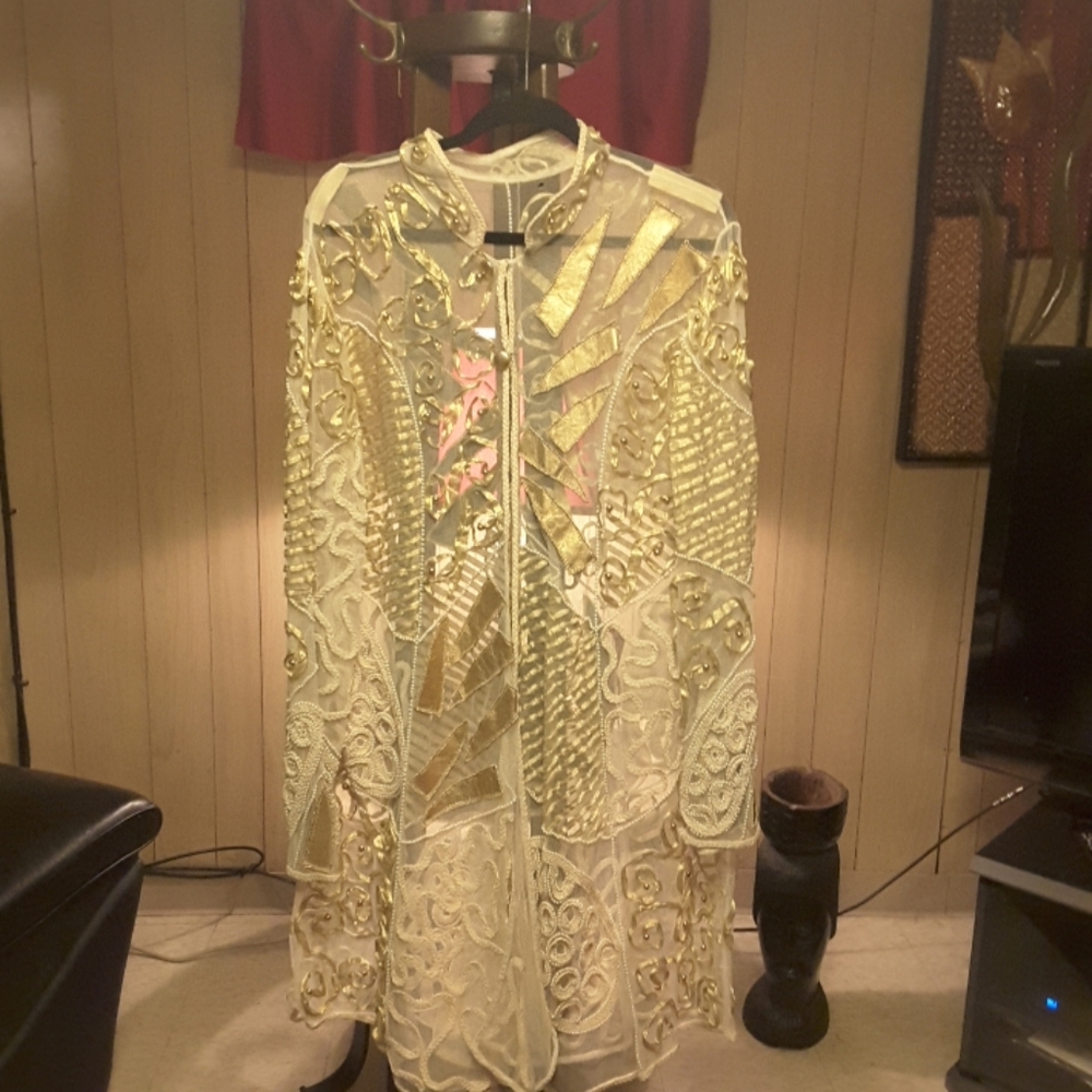 41" Cocktail length evening jacket